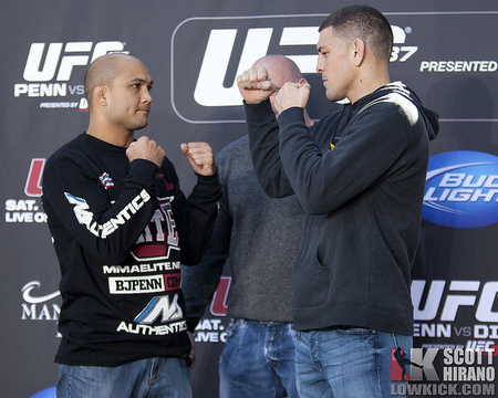 bj penn nick diaz