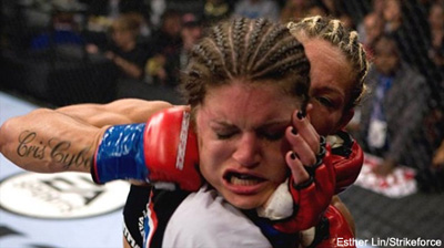 gina carano cyborg santos strikeforce