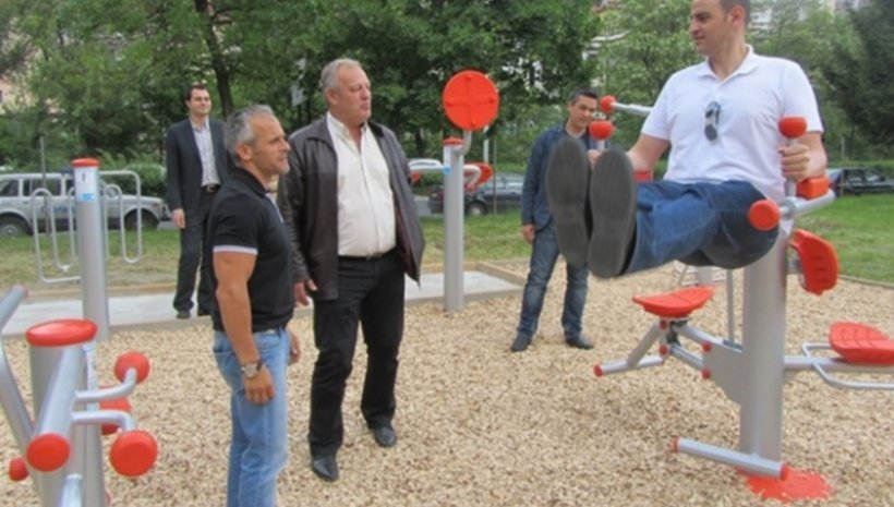 МФВС подари на Смолян чисто нова площадка за фитнес