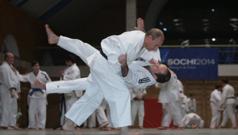 Путин с девети дан по Таекуон-до