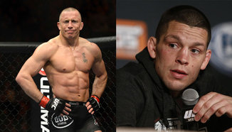Georges St-Pierre фаворит в битката срещу Nate Diaz