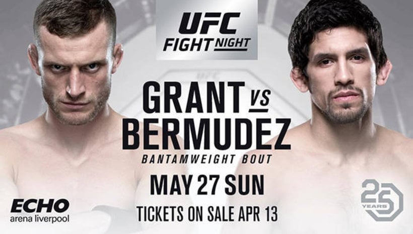 Manny Berbudez и Davey Grant отпаднаха от UFC Liverpool