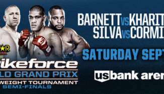 Плакатът на Гранд При-то в тежка категория на Strikeforce