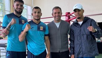 Красимир Инински посети тренировка на националите