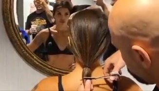 Трейси Кортес си отряза косата, за да влезе в категория за UFC Denver