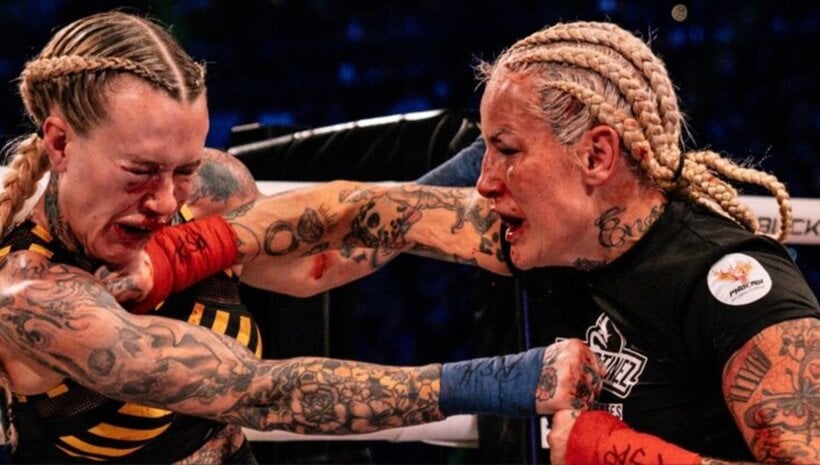 Бек Роулингс с петрундов побой над Тейлър Старлинг в BKFC KnuckleMania 5