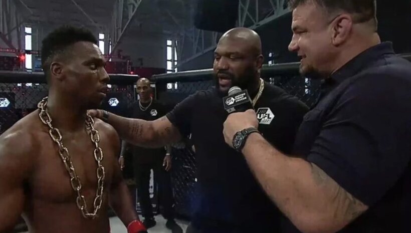 Синът на Рампейдж Джаксън преби кечист на живо по телевизията