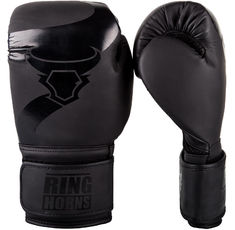 Боксови Ръкавици - Ringhorns Charger Boxing Gloves - Black / Black​