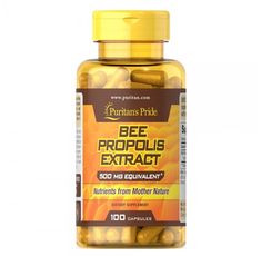 Puritan's Pride - Bee Propolis 500 mg / 100 таблетки​