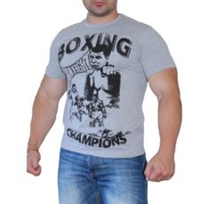 Max Fight - Boxing Тениска Сив меланж​