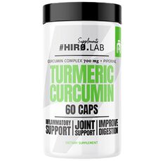 Hero.Lab - Turmeric Curcumin 550 mg | with Black Pepper / 60 капсули, 60 дози