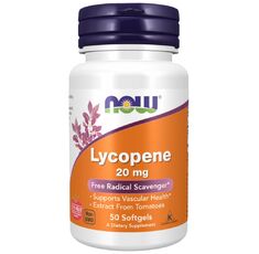 NOW Foods - Lycopene 20 mg | LYC-O-MATO® (50 дози)