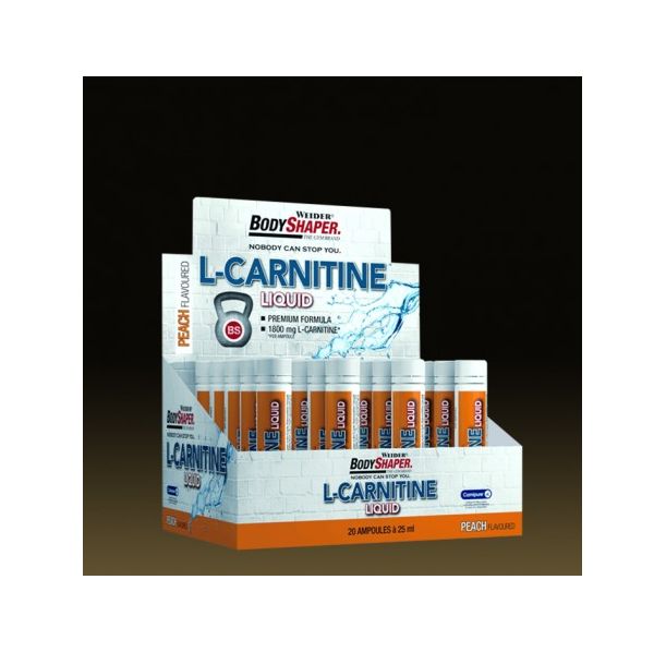 Weider - L-Carnitine Liquid / 20amp.