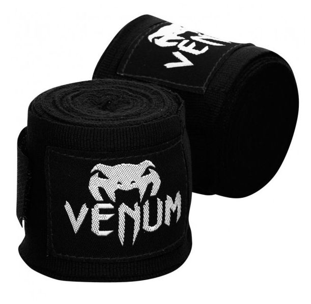 Бинтове - VENUM Kontact Boxing Handwraps - 4m / Black​