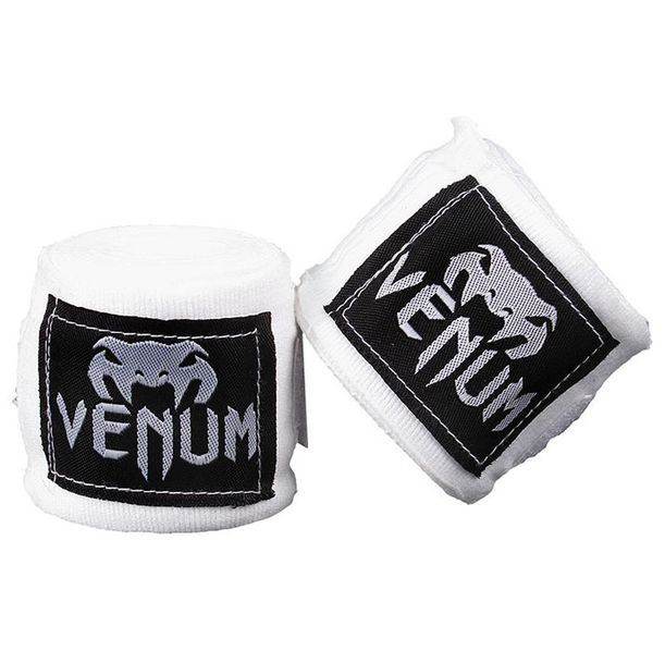 Бинтове - VENUM - 2,5 m / Бял​