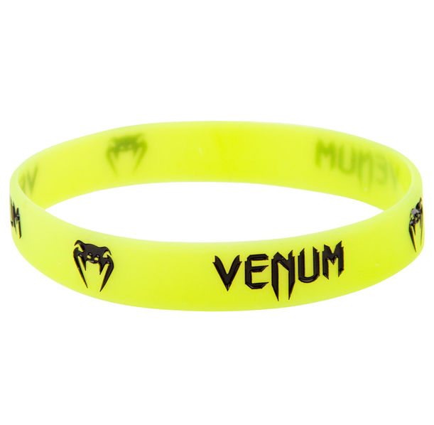 Силиконова Гривна - VENUM RUBBER BAND - NEO YELLOW​