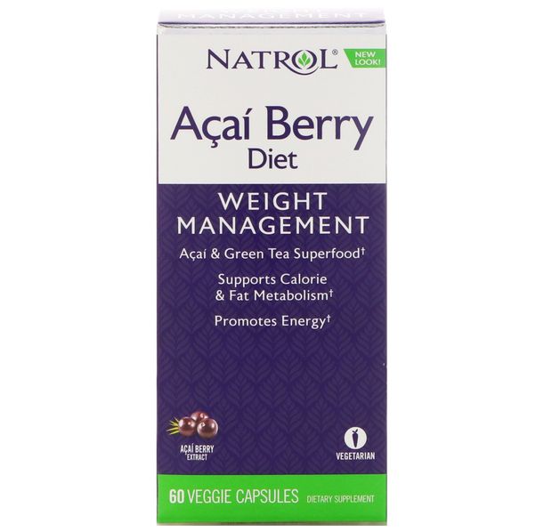 Natrol - Acai Berry Diet 500 mg. / 60 caps