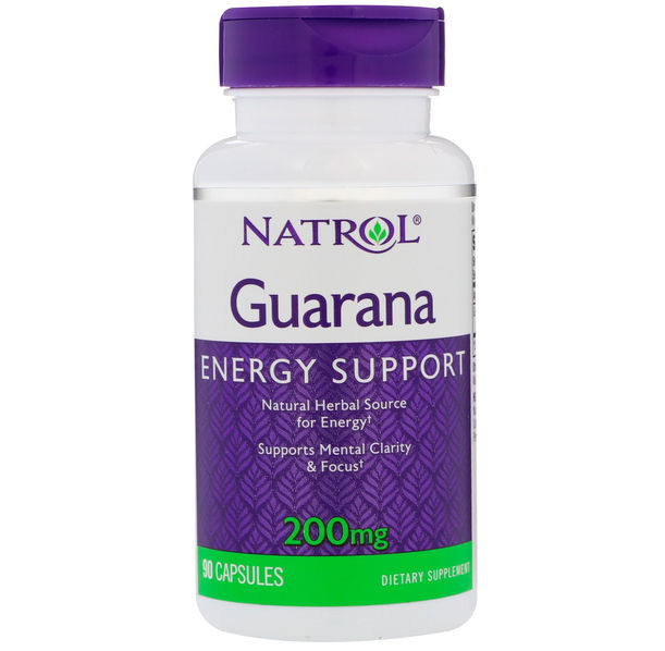 Natrol - Guarana 200mg. / 90 caps