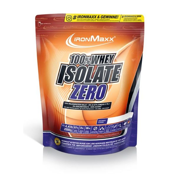 IronMaxx - 100% Whey Isolate Zero / 2000gr.