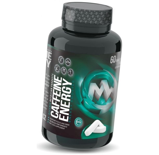 MAXXWIN - Caffeine Energy 100 mg / 90 капсули, 90 дози