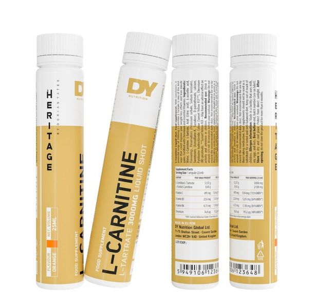 Dorian Yates Nutrition - Liquid L-Carnitine Shot 3000 / 25 мл