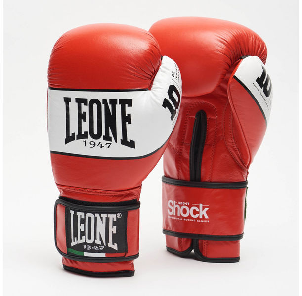 Leone - SHOCK Boxing Gloves GN047 / Red