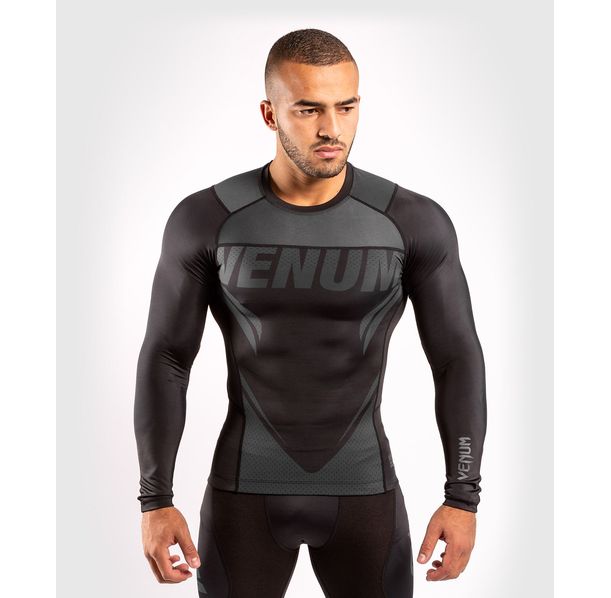 Рашгард - Venum ONE FC Impact Rashguard - Long Sleeves - Black/Black​
