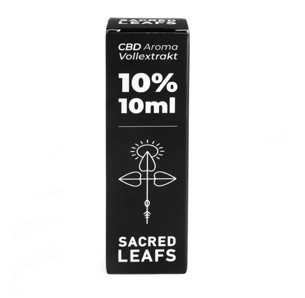Sacred Leafs - CBD масло / канабидиол 10%​