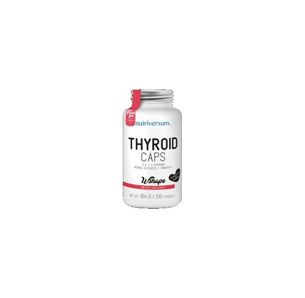 Nutriversum - Thyroid Caps | Natural Thyroid Support Formula / 120 капсули, 60 дози