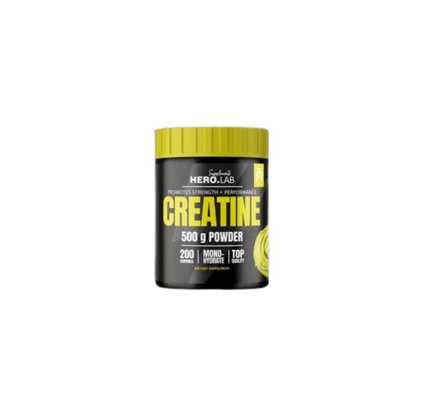 Hero.Lab - Creatine Monohydrate Powder / 500 грама, 100 дози