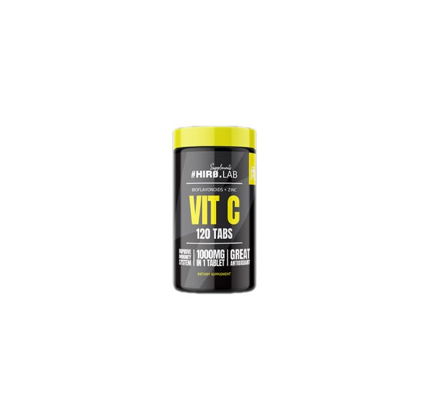 Hero.Lab - Vitamin C 1000 mg + Bioflavonoids | with Echinacea + Zinc / 120 Таблетки, 120 дози