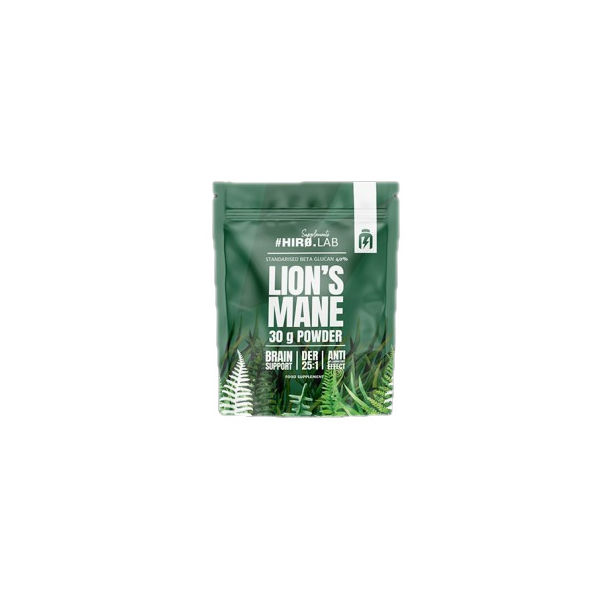 Hero.Lab - Lion's Mane Powder 25:1 500 mg / 30 грама, 60 дози