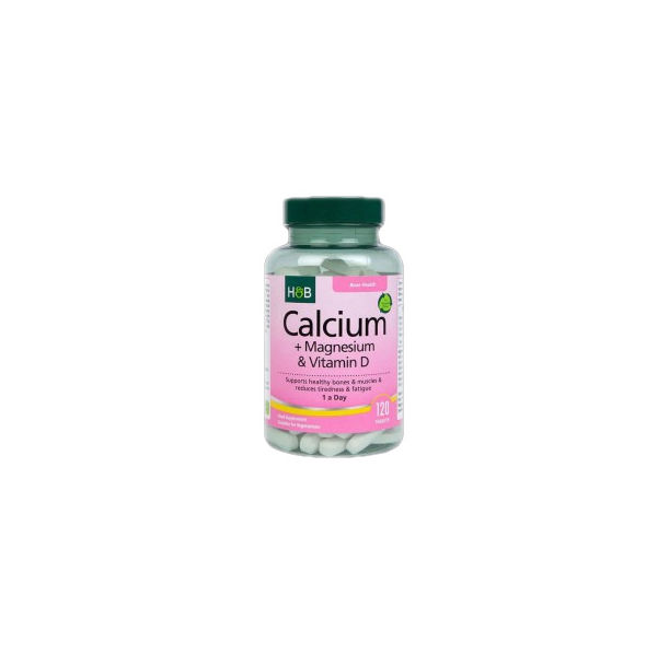 Holland And Barrett - Calcium Magnesium with Vitamin D3 / 120 Таблетки, 120 дози