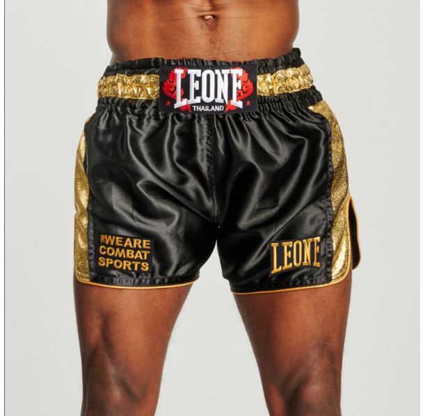Leone - KHAO LAK THAI SHORTS - Black - Муай Тай Шорти - AB876​