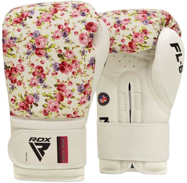 Боксови ръкавици - RDX BOXING GLOVES BGR-FL6W - WHITE - BGR-FL6W