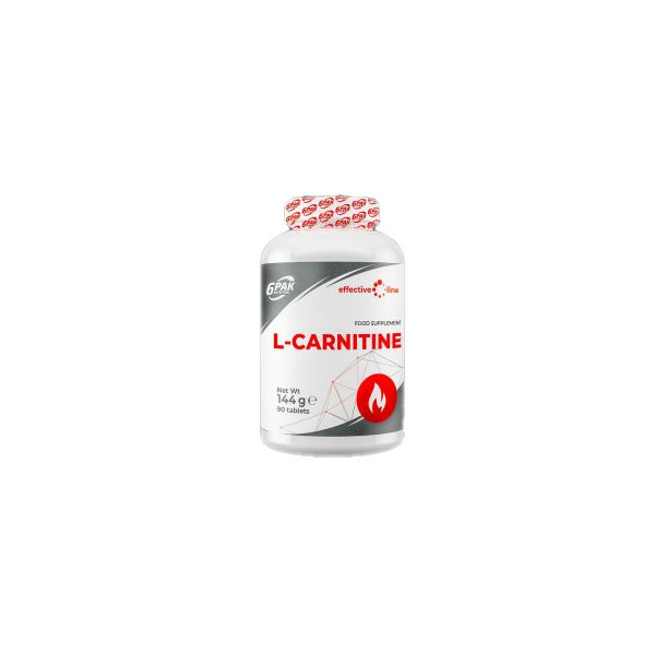 6PAK Nutrition - L-Carnitine 500 mg / 90 капсули, 90 дози
