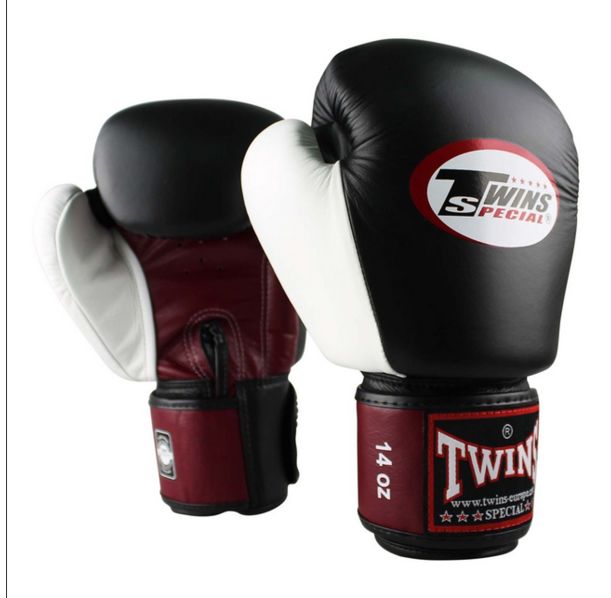 Боксови Ръкавици - Twins - BGVL 4 RED-BLACK-WHITE