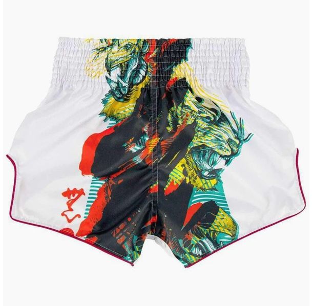 Шорти - Fairtex Muay Thai Shorts BS19108 Satoru - White