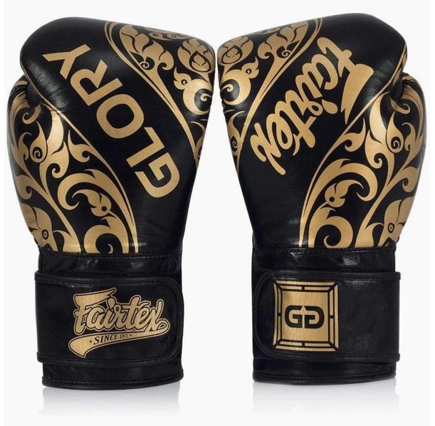 Боксови Ръкавици - Fairtex Glory BGVG2 Boxing Gloves - Black​
