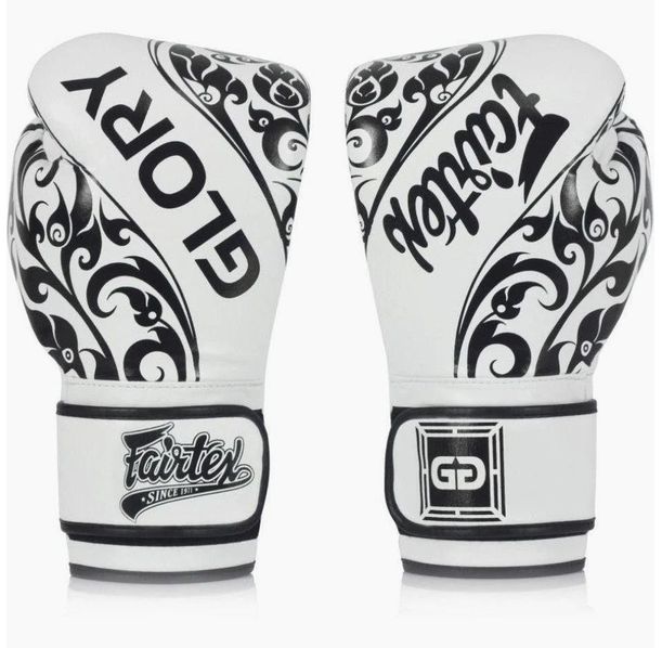 Боксови Ръкавици - Fairtex Glory BGVG2 Boxing Gloves - White