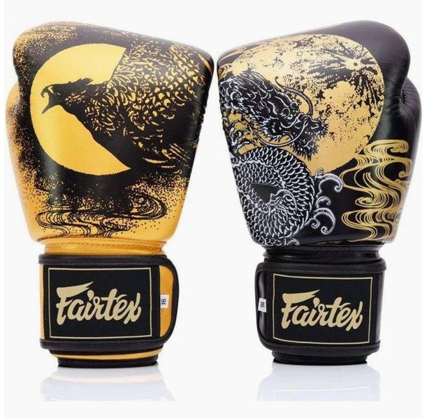 Боксови Ръкавици - Fairtex BGV26 Boxing Gloves Harmony Six - Black/Gold