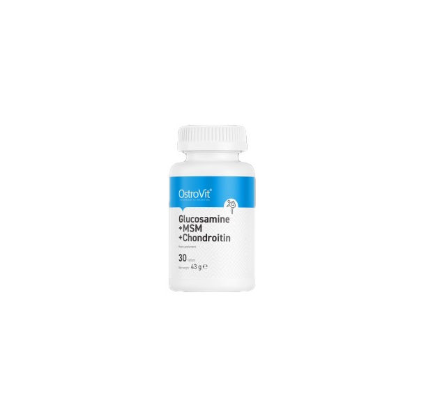 OstroVit - Glucosamine + MSM + Chondroitin / 30 Таблетки, 15 дози