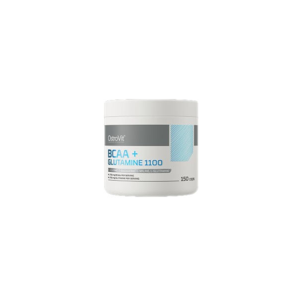 OstroVit - BCAA + Glutamine 5500 mg / 150 капсули, 30 дози
