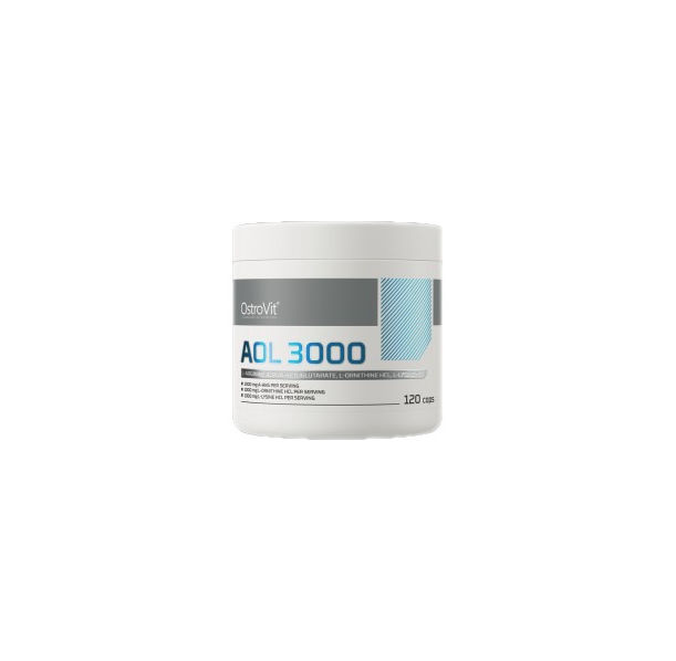 OstroVit - AOL 3000 mg / Arginine Ornithine Lysine / 120 капсули, 40 дози