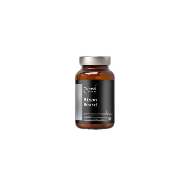 OstroVit - Bison Beard / Men's Beard Care / 60 капсули, 30 дози