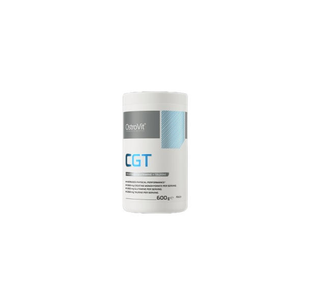 OstroVit - CGT Powder / Creatine + Glutamine + Taurine / 600 грама, 30 дози