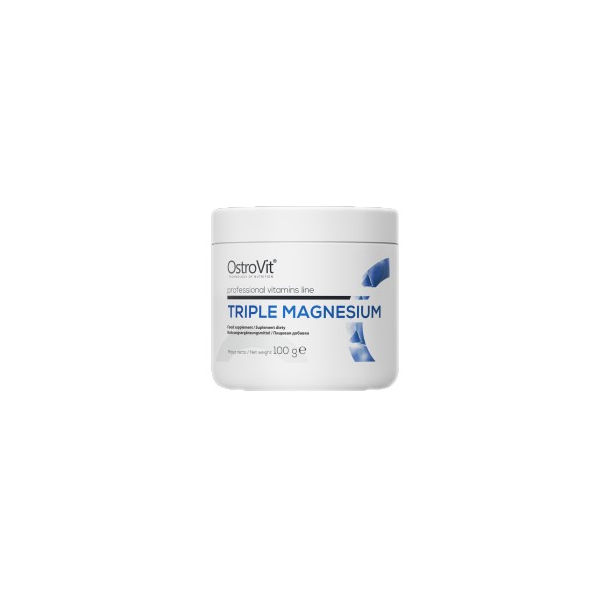 OstroVit - Triple Magnesium Powder / 100 грама, 100 дози