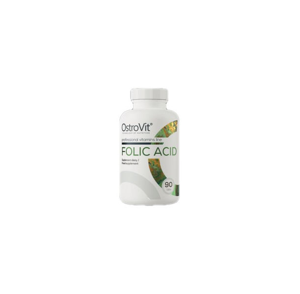 OstroVit - Folic Acid 800 mcg / 90 Таблетки, 90 дози