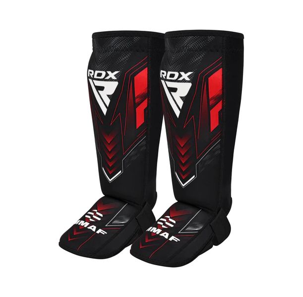 Протектори за крака - RDX IMMAF Neoprene Shinguards SGN-IMF-1R - Red