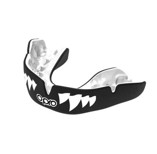 Протектор за уста - OPRO Instant-Custom Fit Mouthguard - Jaws - Black